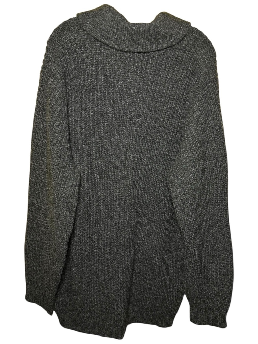 L.L.Bean Classic Ragg Wool Men's Fall Cardigan - Picture 4 of 10